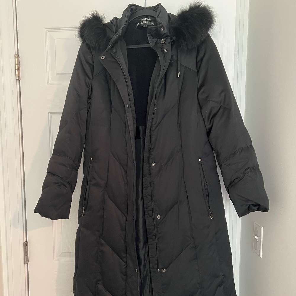 Long winter jacket
